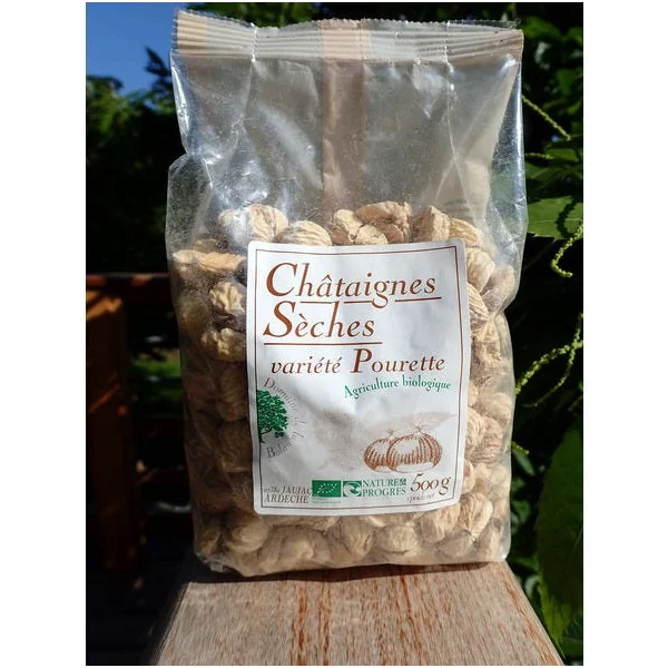 Châtaignes sèches - 500g
