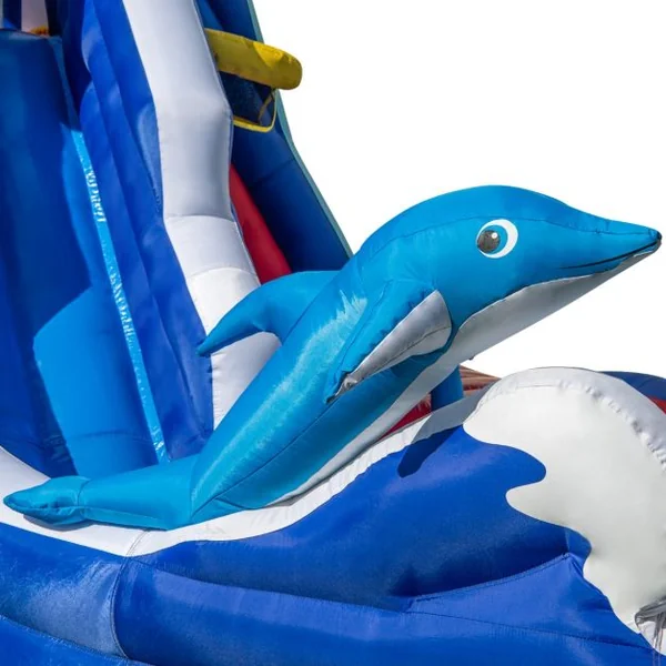 Château Gonflable Aquatique pour Enfants (sans Souffleur) Multicolore