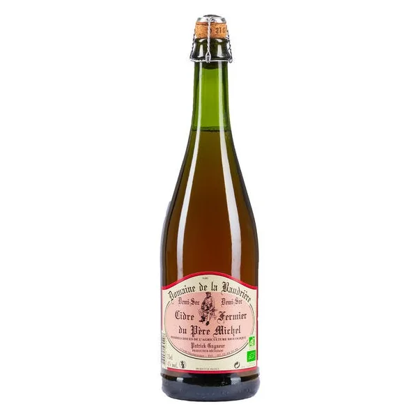 Cidre fermier demi-sec 4% - 75cl