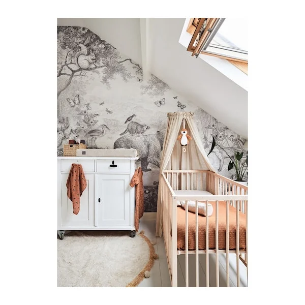 Ciel de lit 155 cm nougat