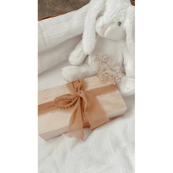 Coffret Annonce Grossesse ou Naissance Personnalisé – Cadeau Émotion en Bois