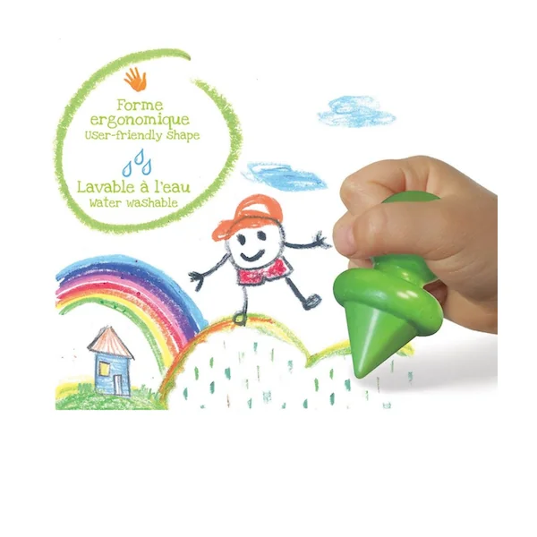Coffret créatif pour enfants, Mes premiers crayons x6