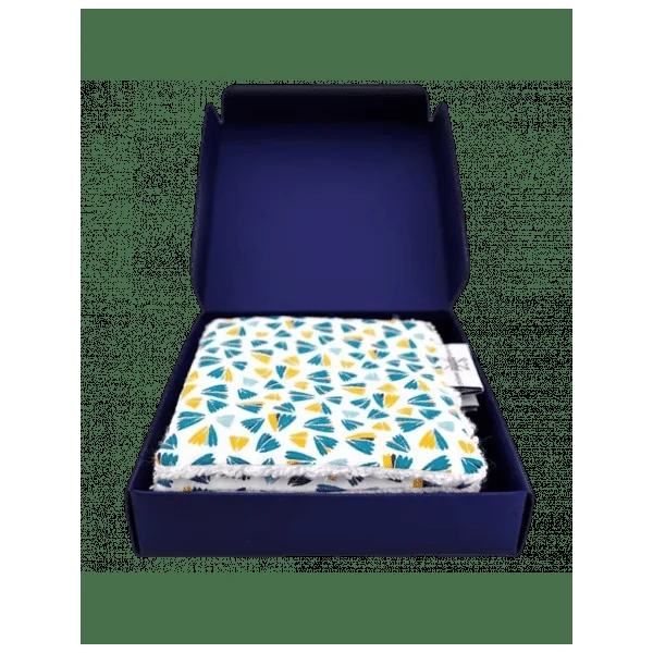 Coffret de lingettes démaquillantes lavables Bio (Le lot de 6)