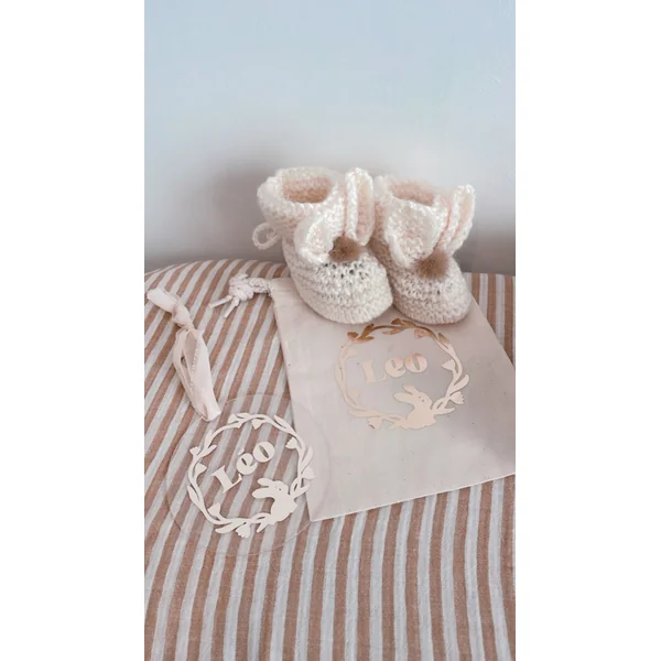 Coffret de Pâques personnalisé – Cadeau de naissance tout doux