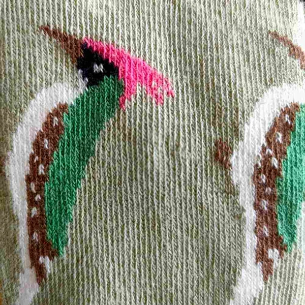 Collants "pics verts" en coton bio - Fräulein Prusselise - Dernier exemplaire Taille 1 an