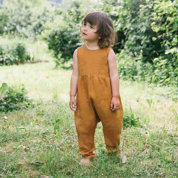 Combinaison bébé légère en lin Barboteuse "Rye" - Matona