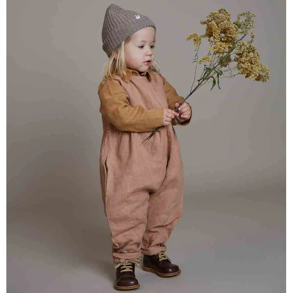 Combinaison bébé légère en lin Barboteuse "Rye" - Matona