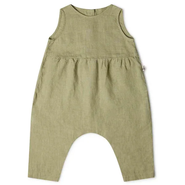 Combinaison bébé légère en lin Barboteuse "Rye" - Matona