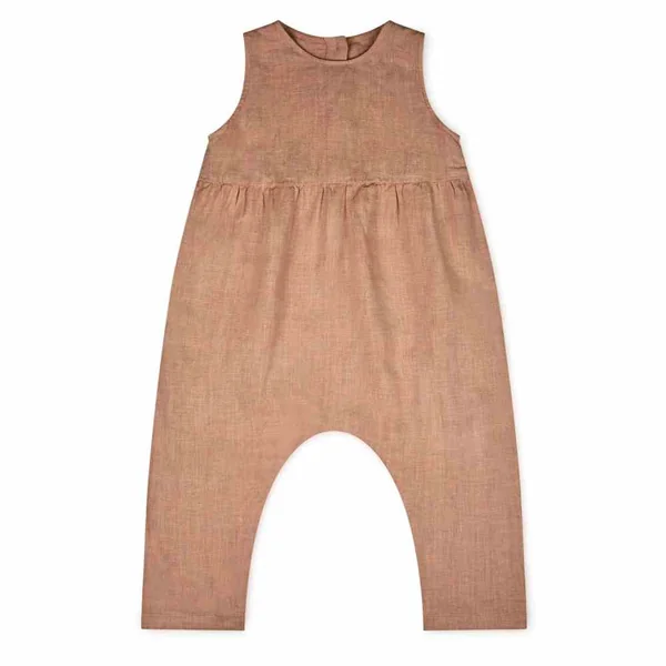 Combinaison bébé légère en lin Barboteuse "Rye" - Matona