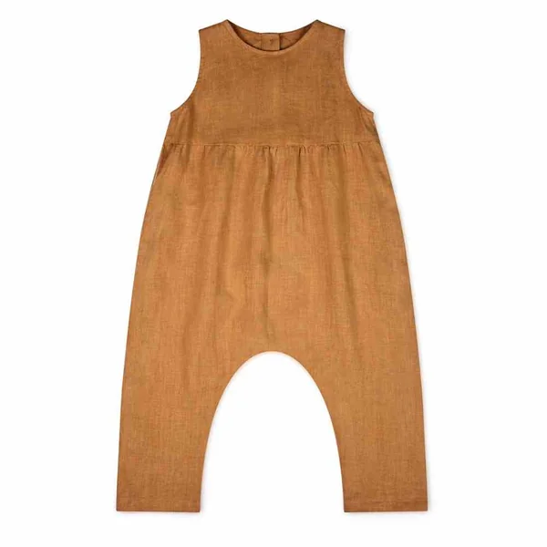 Combinaison bébé légère en lin Barboteuse "Rye" - Matona