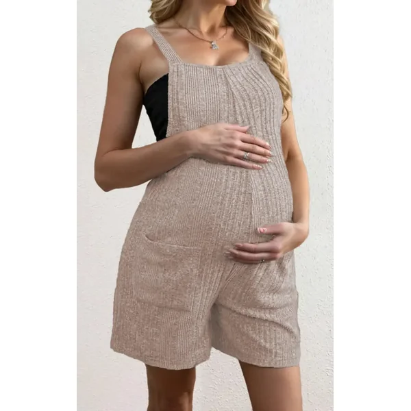 Combinaison Grossesse Courte en Coton