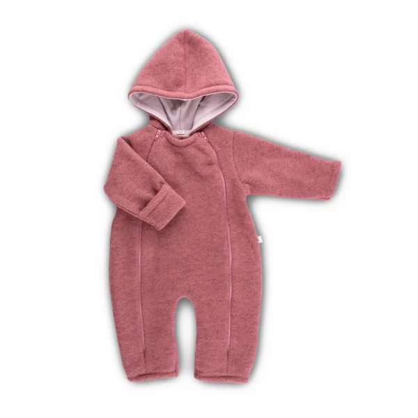 Combinaison pilote bébé en polaire de laine bio - IOBIO by POPOLINI