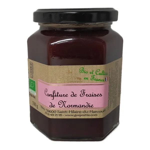 Confiture de fraises - 330g