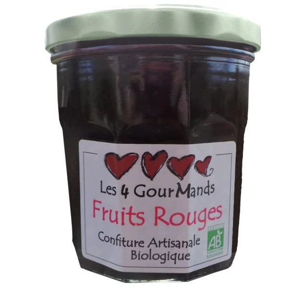 Confiture de fruits rouges - 360g