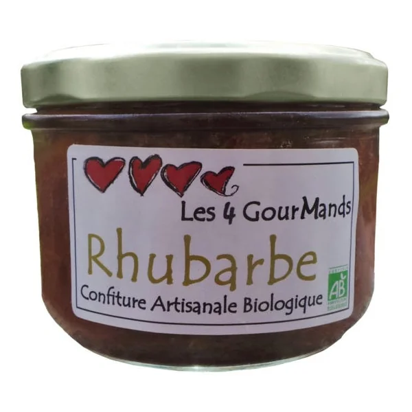 Confiture de rhubarbe - 270g