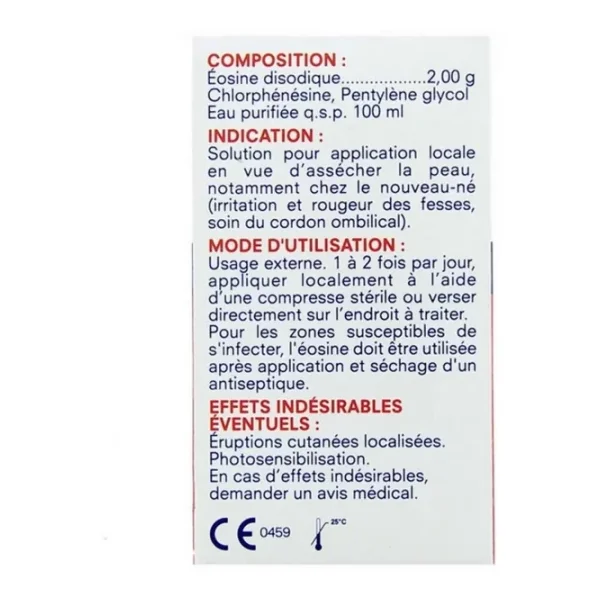 Cooper Eosine solution aqueuse 2 % 50 ml
