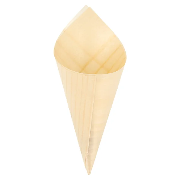 CORNETS EN FEUILLE DE PEUPLIER 12,5 CM NATUREL BOIS (1000 UNITÉ) - Garcia de Pou