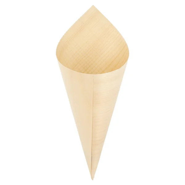 CORNETS EN FEUILLE DE PEUPLIER 17 CM NATUREL BOIS (1000 UNITÉ) - Garcia de Pou