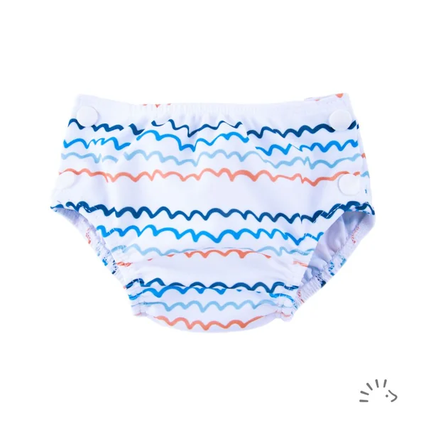 Couche de bain - Maillot de bain bébé - Couche lavable piscine POPOLINI