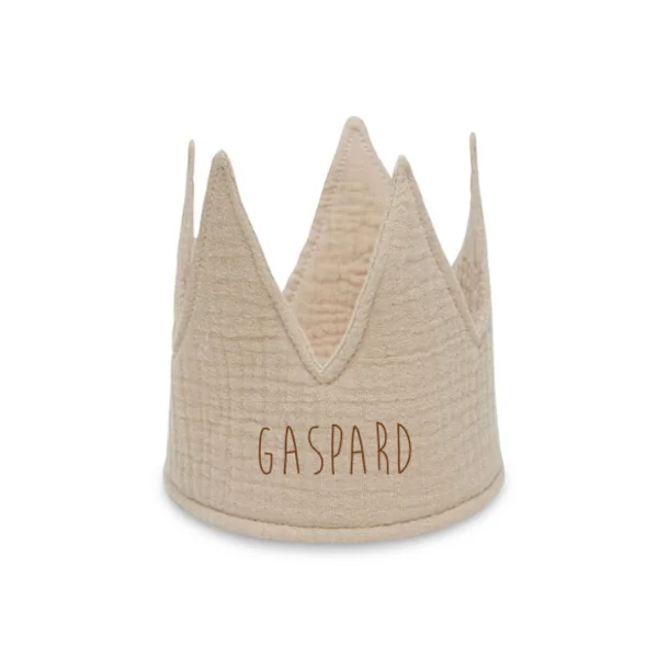 Couronne en gaze de coton biscuit Party