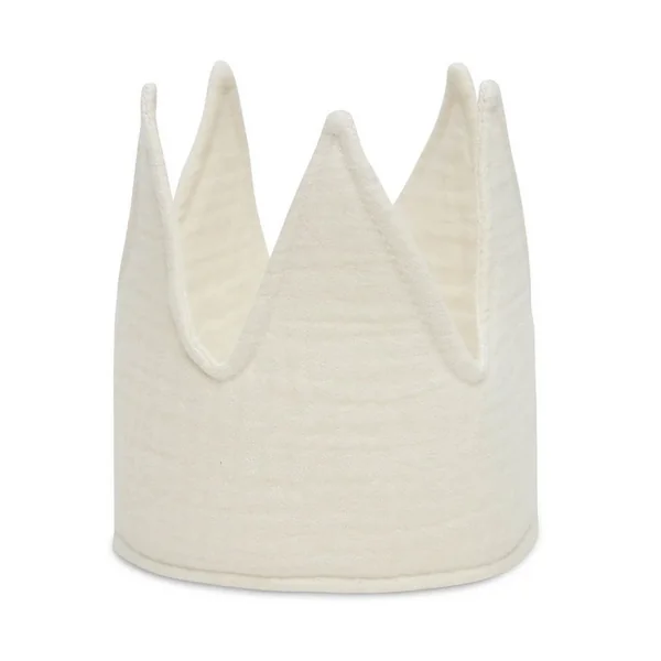 Couronne en gaze de coton écru Party