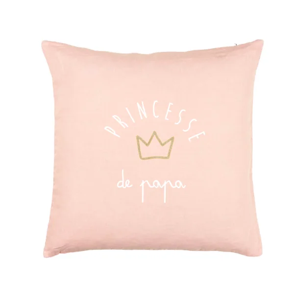 Coussin personnalisé Couronne (4 coloris)