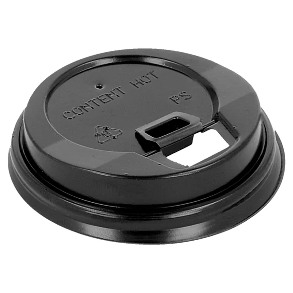 COUVERCLES HAUTS POUR GOBELETS 120 ML NOIR PS (1000 UNITÉ) - Garcia de Pou