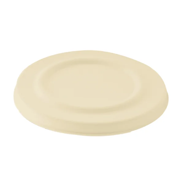COUVERCLES POUR GOBELETS 150.19 "BIONIC" Ø 11 CM NATUREL BAGASSE (600 UNITÉ) - Garcia de Pou