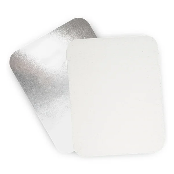 COUVERCLES POUR RÉFÉRENCE 135.95/96 22x17,2 CM BLANC CARTON + ALUMINIUM (100 UNITÉ) - Garcia de Pou