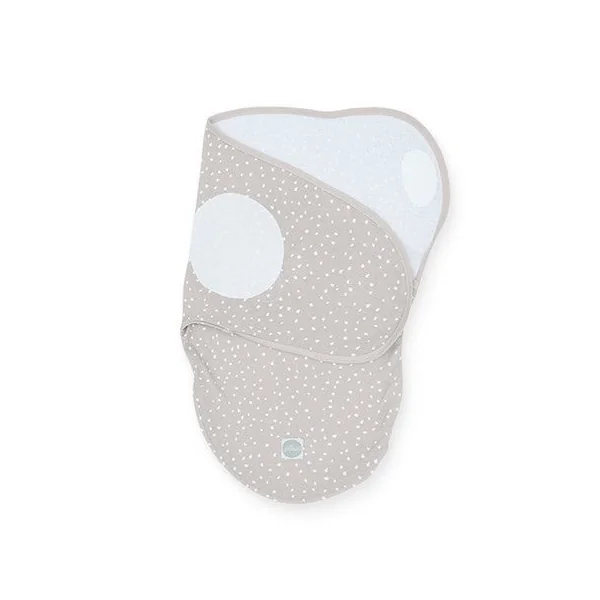 Couverture emmaillotage nougat