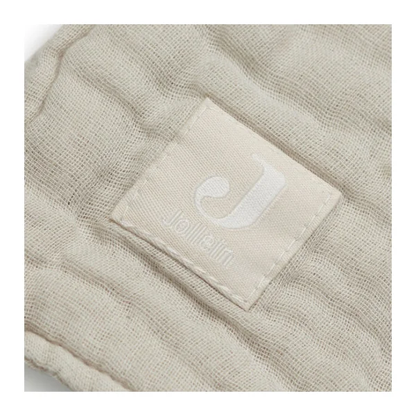 Couverture gaze de coton nougat 75 cm