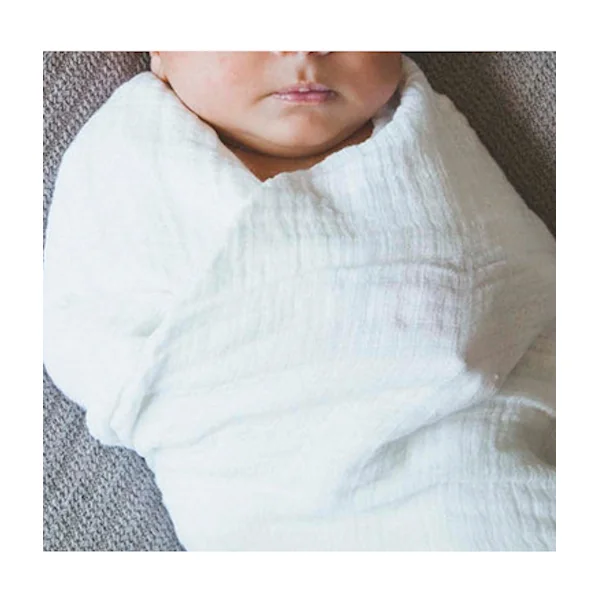 Couverture lange blanc