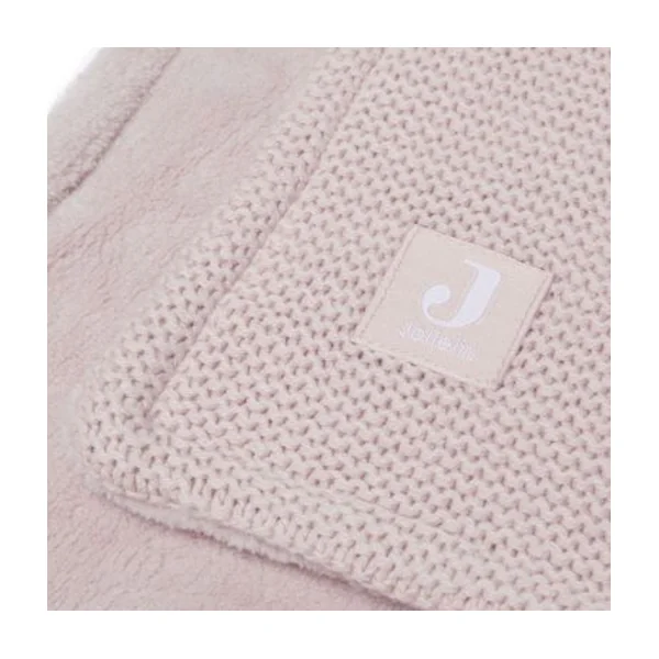 Couverture maille polaire rose personnalisée