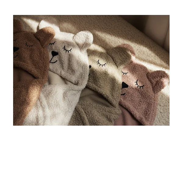 Couverture portefeuille Bear Boucle biscuit