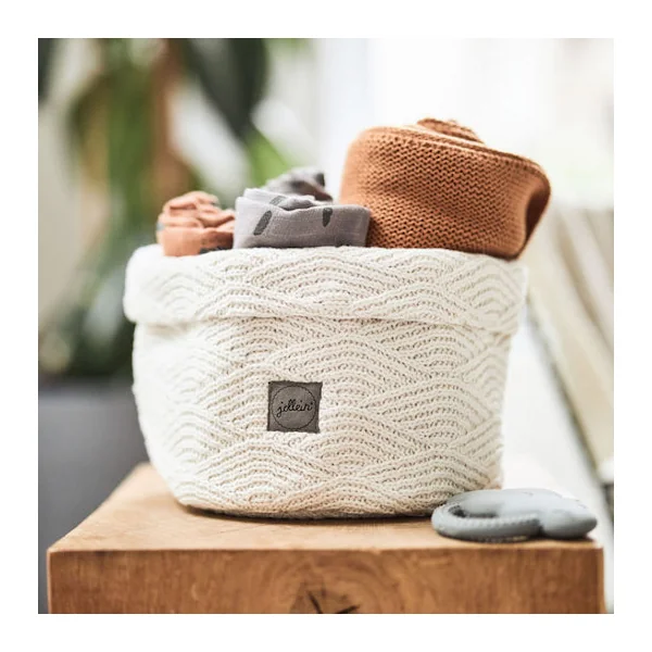 Couverture Tricot caramel
