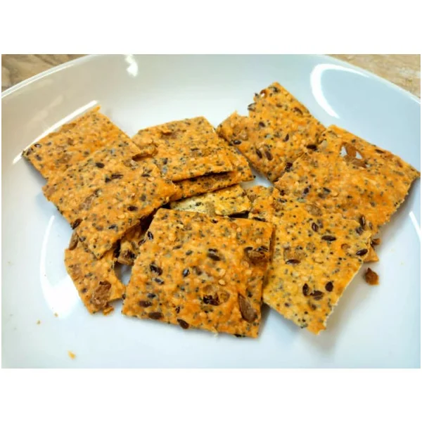 Crackers aux olives