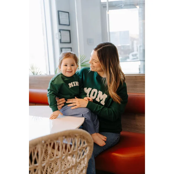 Crewneck MOM - vert forêt