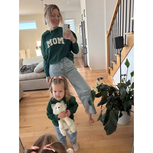 Crewneck MOM - vert forêt