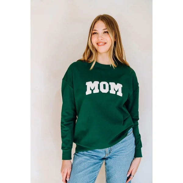 Crewneck MOM - vert forêt