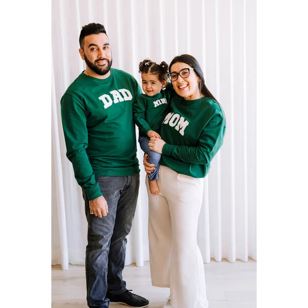 Crewneck MOM - vert forêt