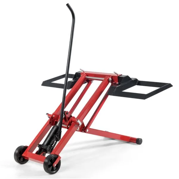 Cric de Levage pour Tondeuse à Gazon pour Tracteurs et Tondeuses à Gazon Autoportées à Rayon de Braquage Nul Capacité de 227 Kg