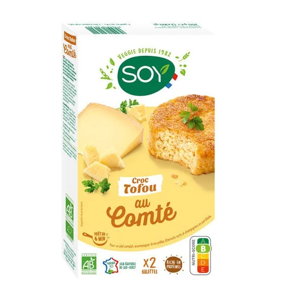 Croc'tofou comté 2x100g