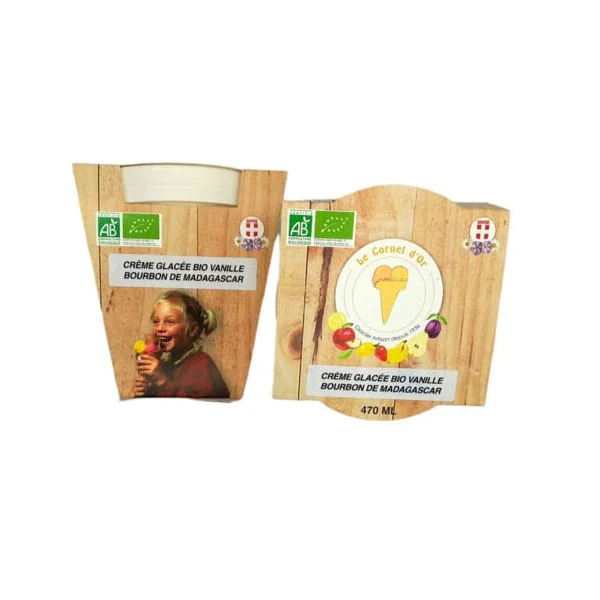 Crème glacée vanille - 470g