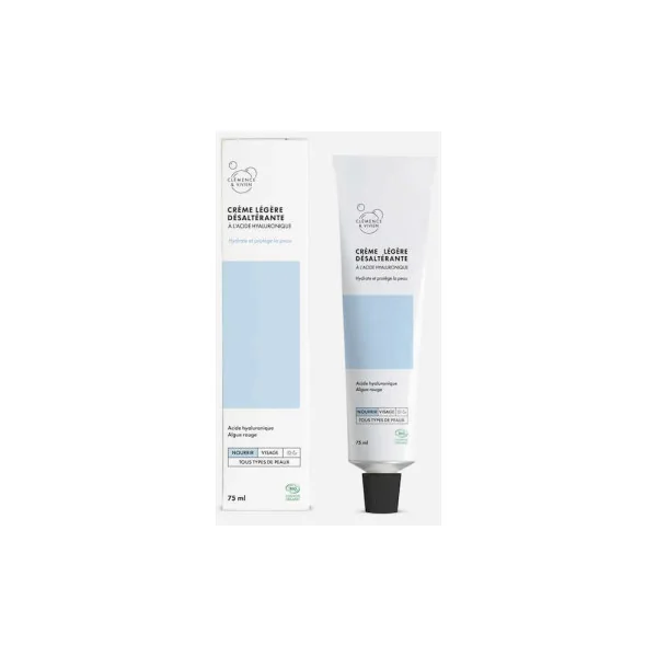 Crème légère désaltérante 75ml Clémence et Vivien
