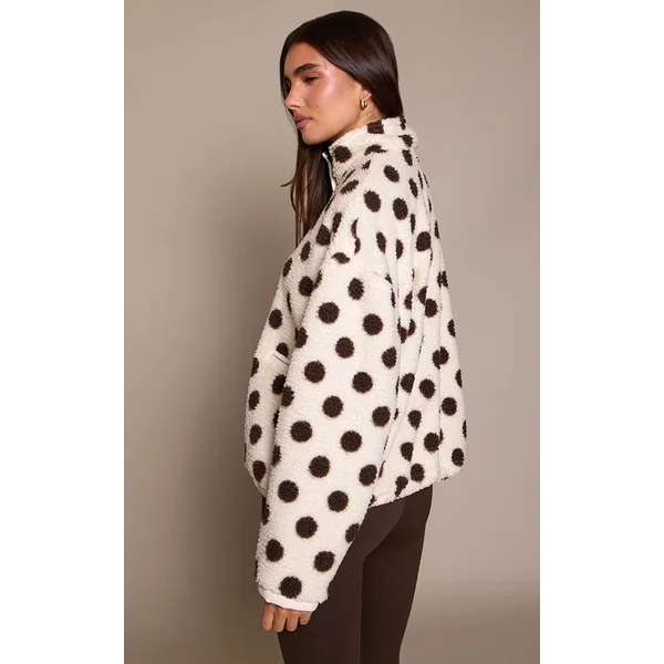 Crème Polaire Demi-zip