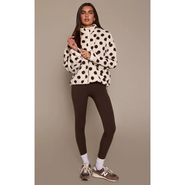 Crème Polaire Demi-zip