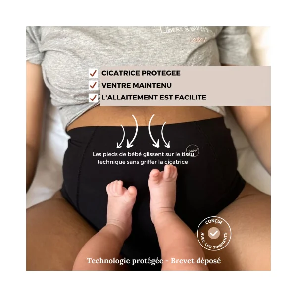 Culotte galbante taille très haute - Olympe