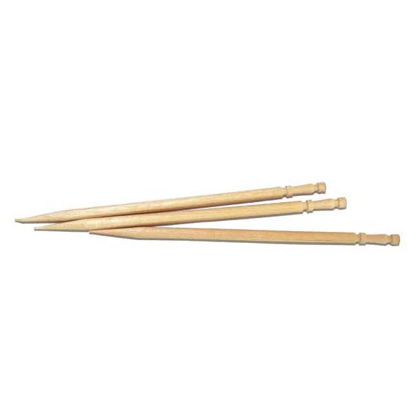 CURE-DENTS TOURNÉS 1 POINTE 6,5 CM NATUREL BOIS (1000 UNITÉ) - Garcia de Pou