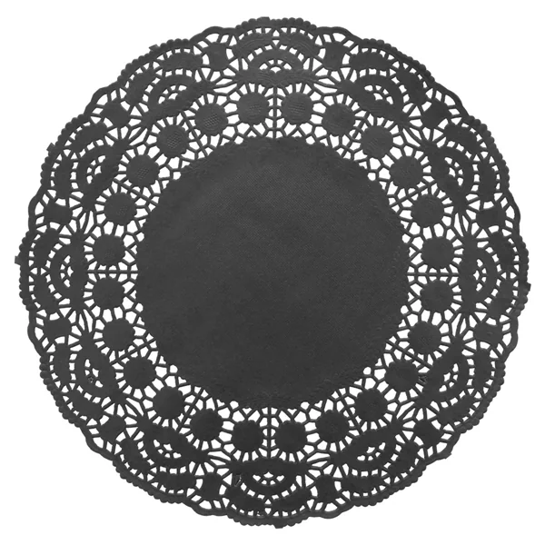 DENTELLES RONDES AJOURÉES 40 G/M2 Ø 24 CM NOIR PAPIER (250 UNITÉ) - Garcia de Pou