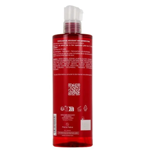 DEXERYL DEXECLEAR Gel moussant anti-imperfections 400ML